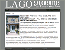 Tablet Screenshot of lagosalon.com